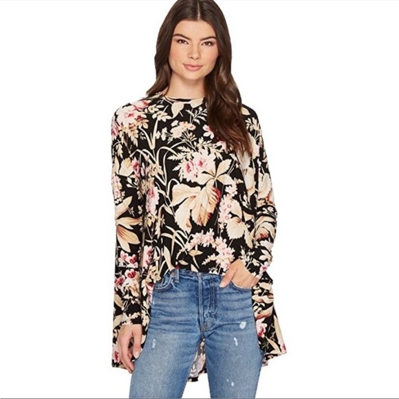 Show Me Your MuMu Floral Tunic Top - Picture 3 of 7